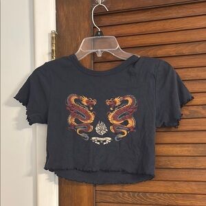 Urban outfitters cropped t-shirt